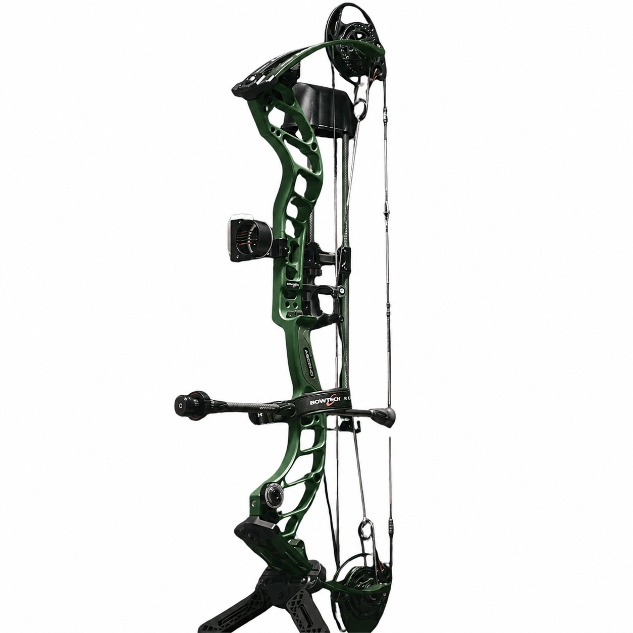 Arc à poulies Bowtech Ascend 70 lb Droitier OD Green avec ensemble Deluxe – Image 3