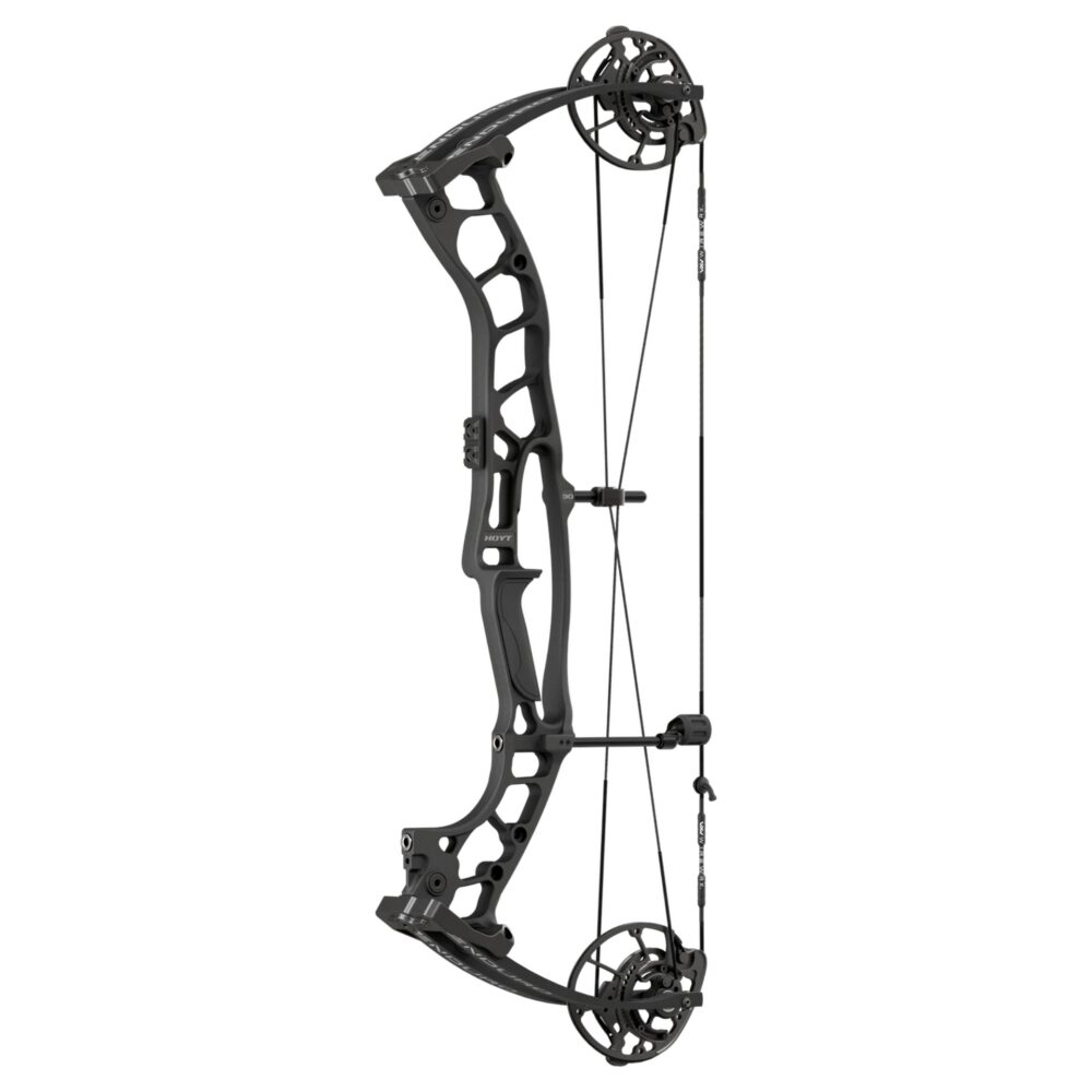 Arc à poulies Hoyt Enduro Premium 60 lb Droitier 24–30 po Blackout