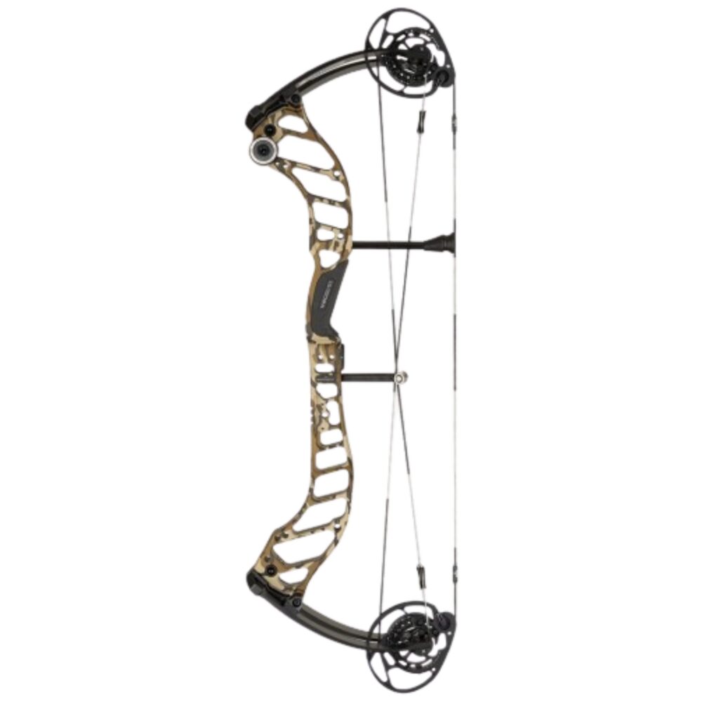 Arc à poulies Bowtech Ascend 70 lb Droitier Mossy Oak Bottomland avec ensemble