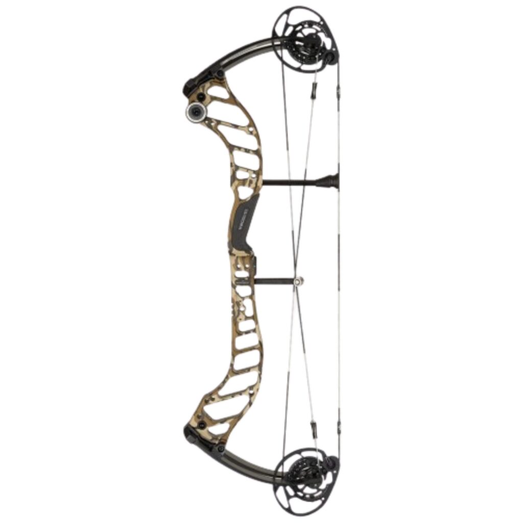 Arc à poulies Bowtech Ascend 70 lb Droitier Mossy Oak Bottomland avec ensemble